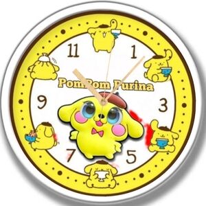 PomPom Purin clock